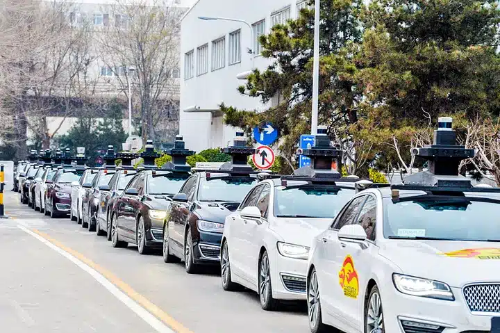 Baidu Go Robotaxis in Beijing