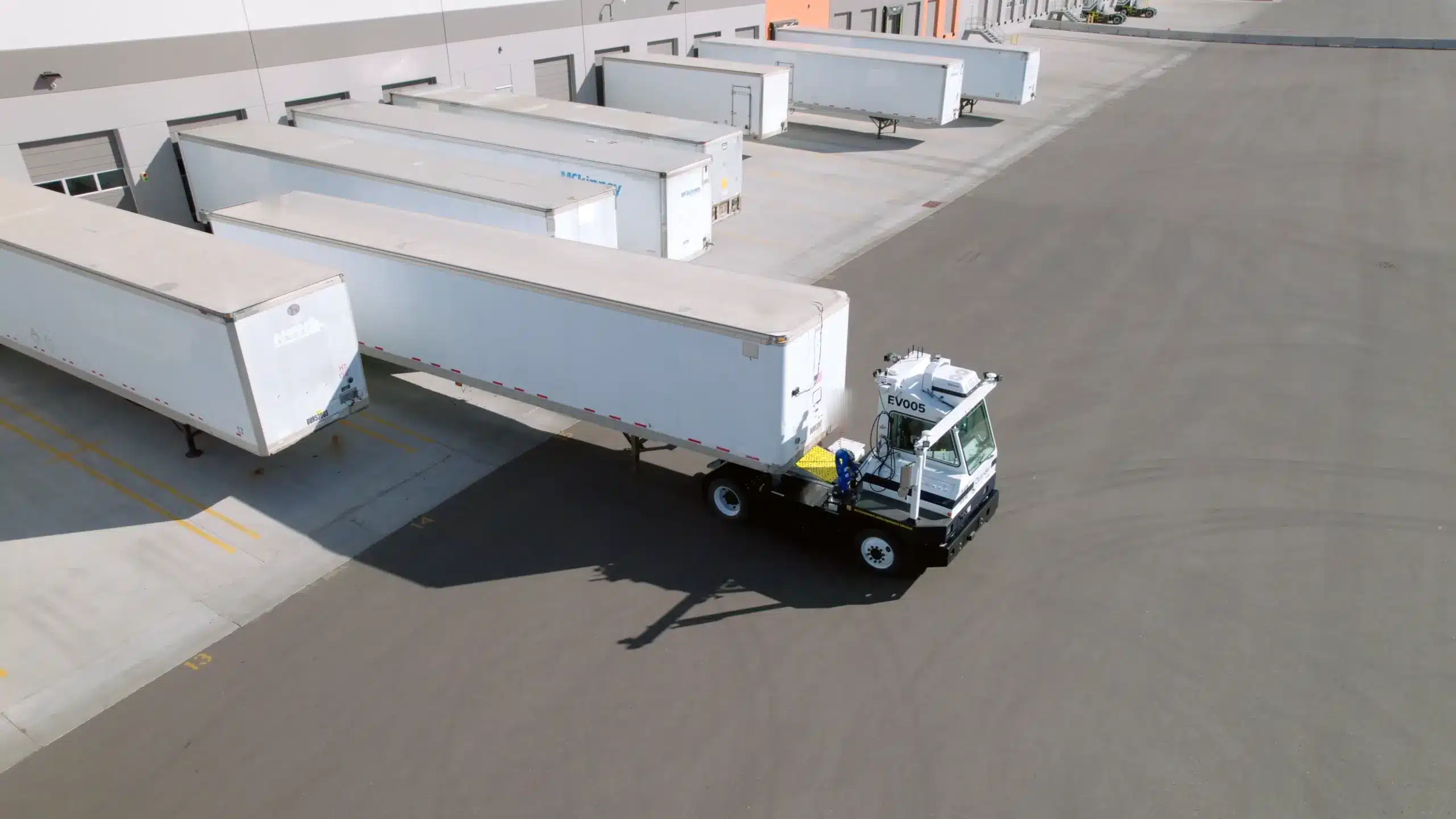 Outrider autonomous yard truck